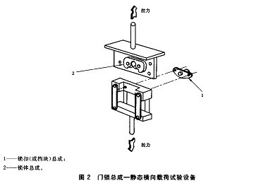 GB 15086-2006汽車(chē)門(mén)鎖拉力試驗(yàn)機(jī)測(cè)試